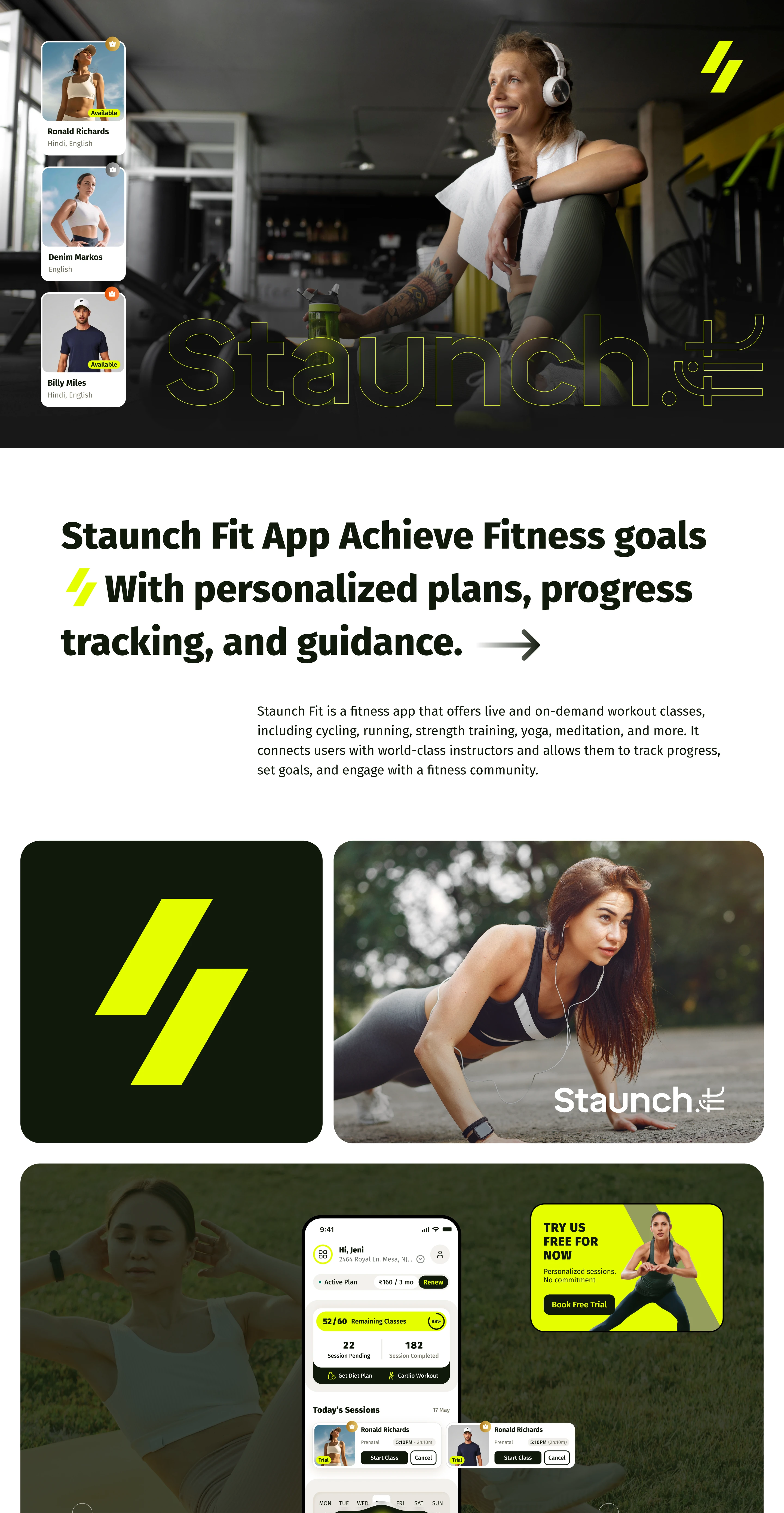 Staunch App -Fitness & Health