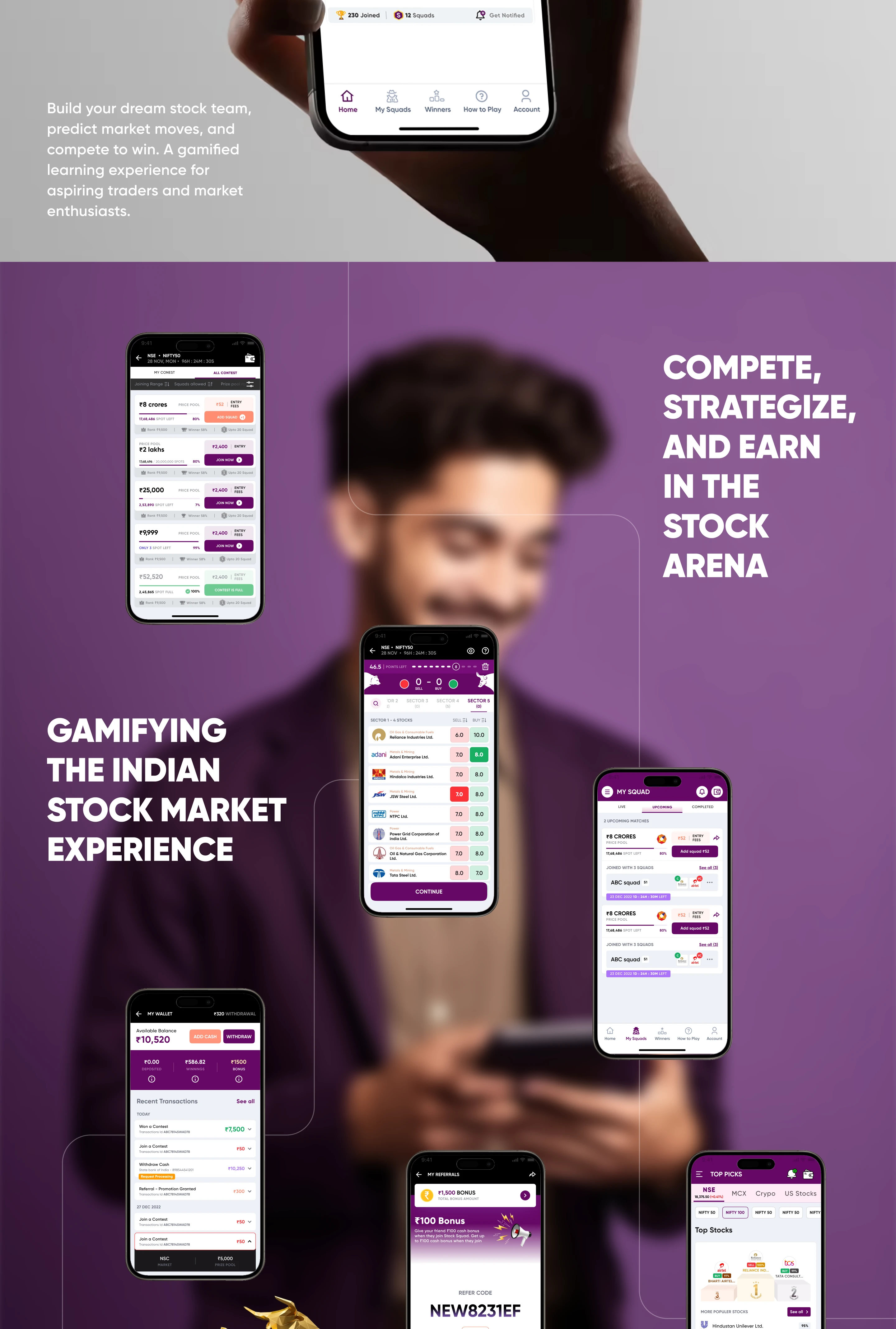 Stock Squad – Fantasy game