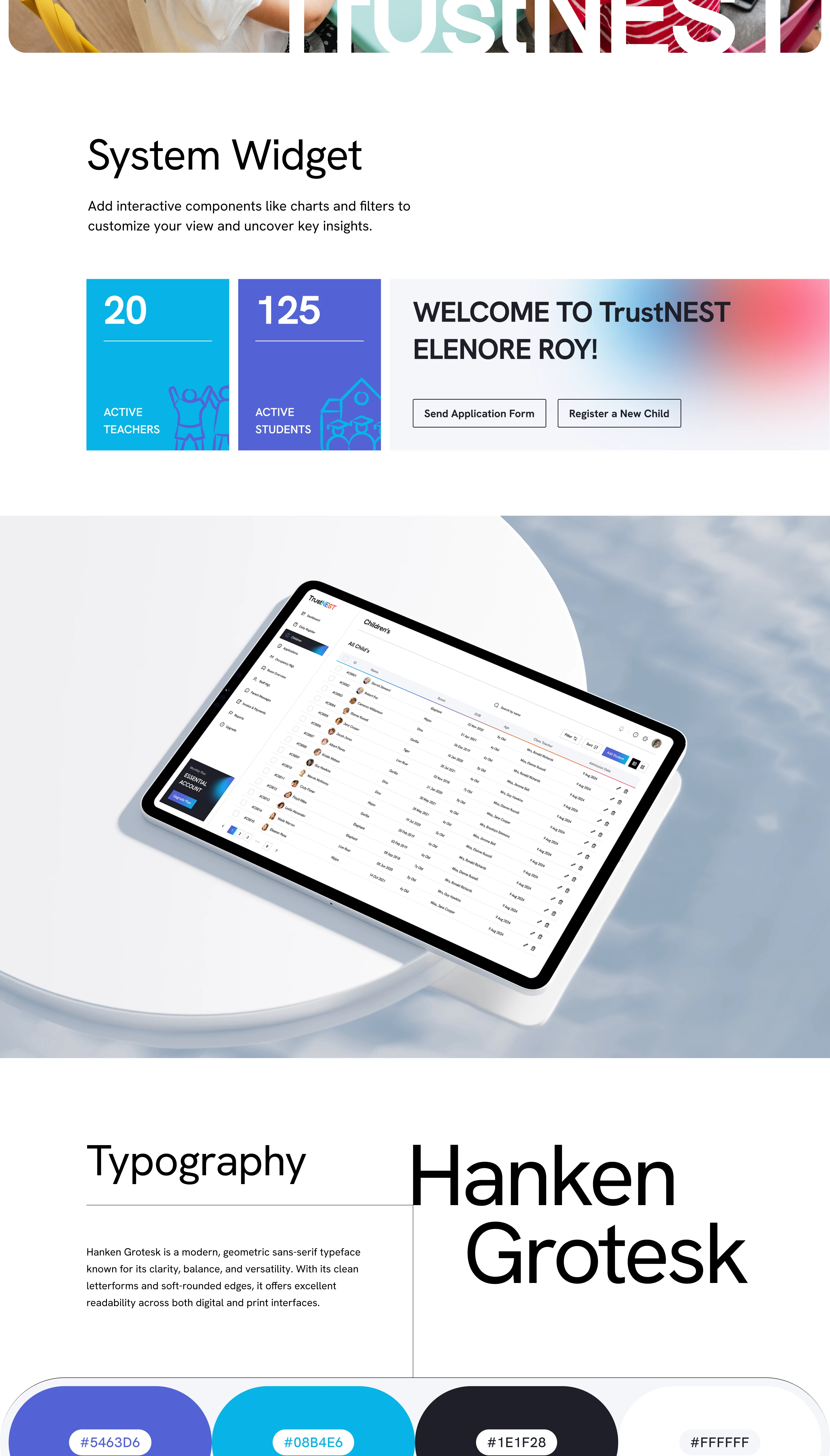 TrustNEST – Nursery Management