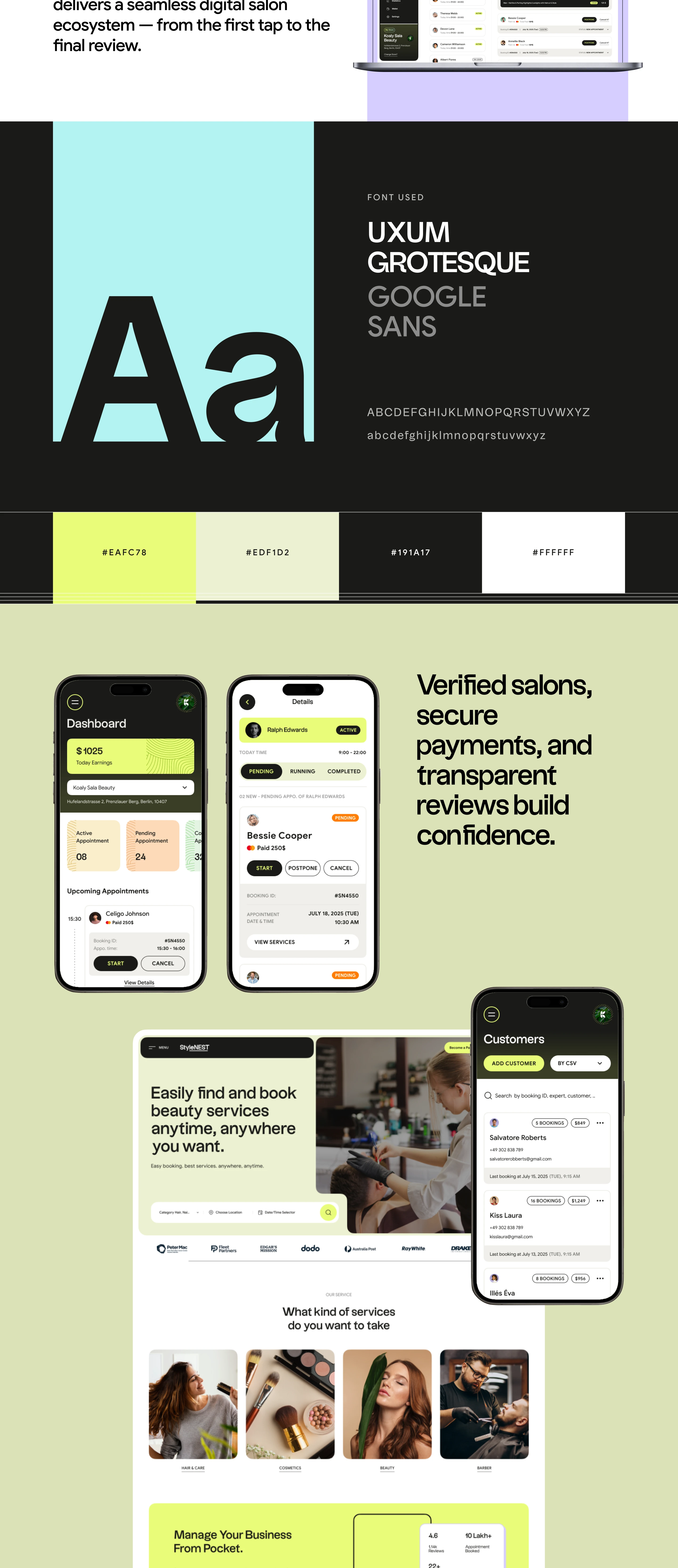 StyleNEST – Booking System