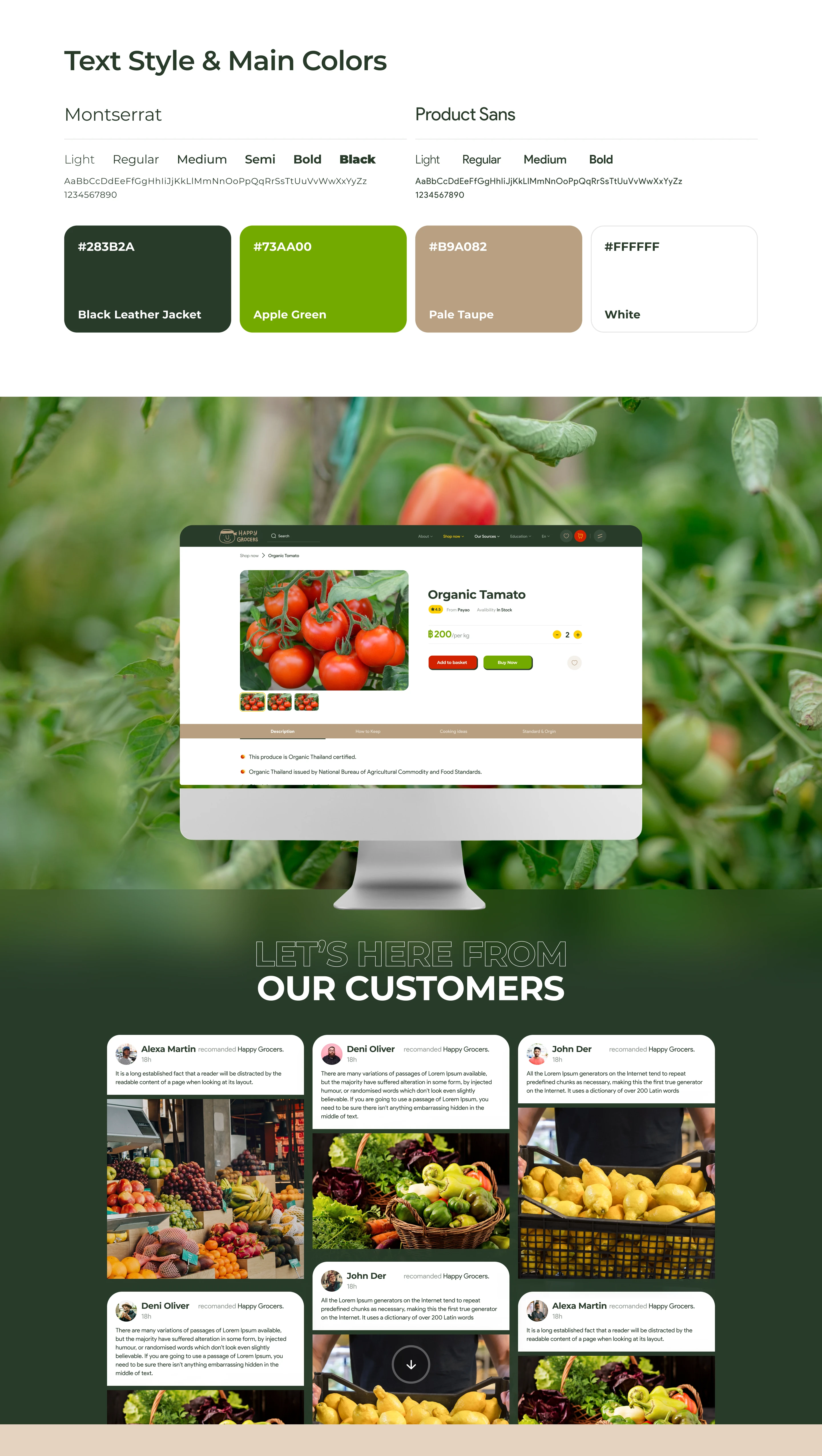 Happy Grocers – Ecommerce