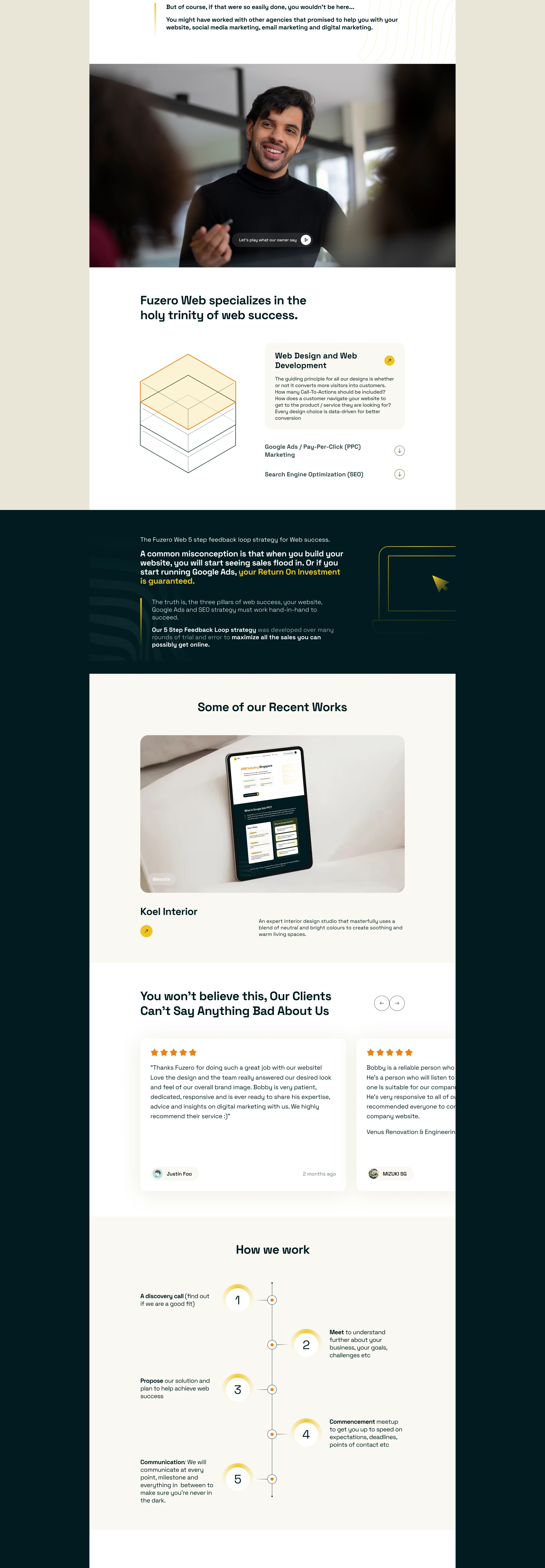 Fuzero – Marketing Agency