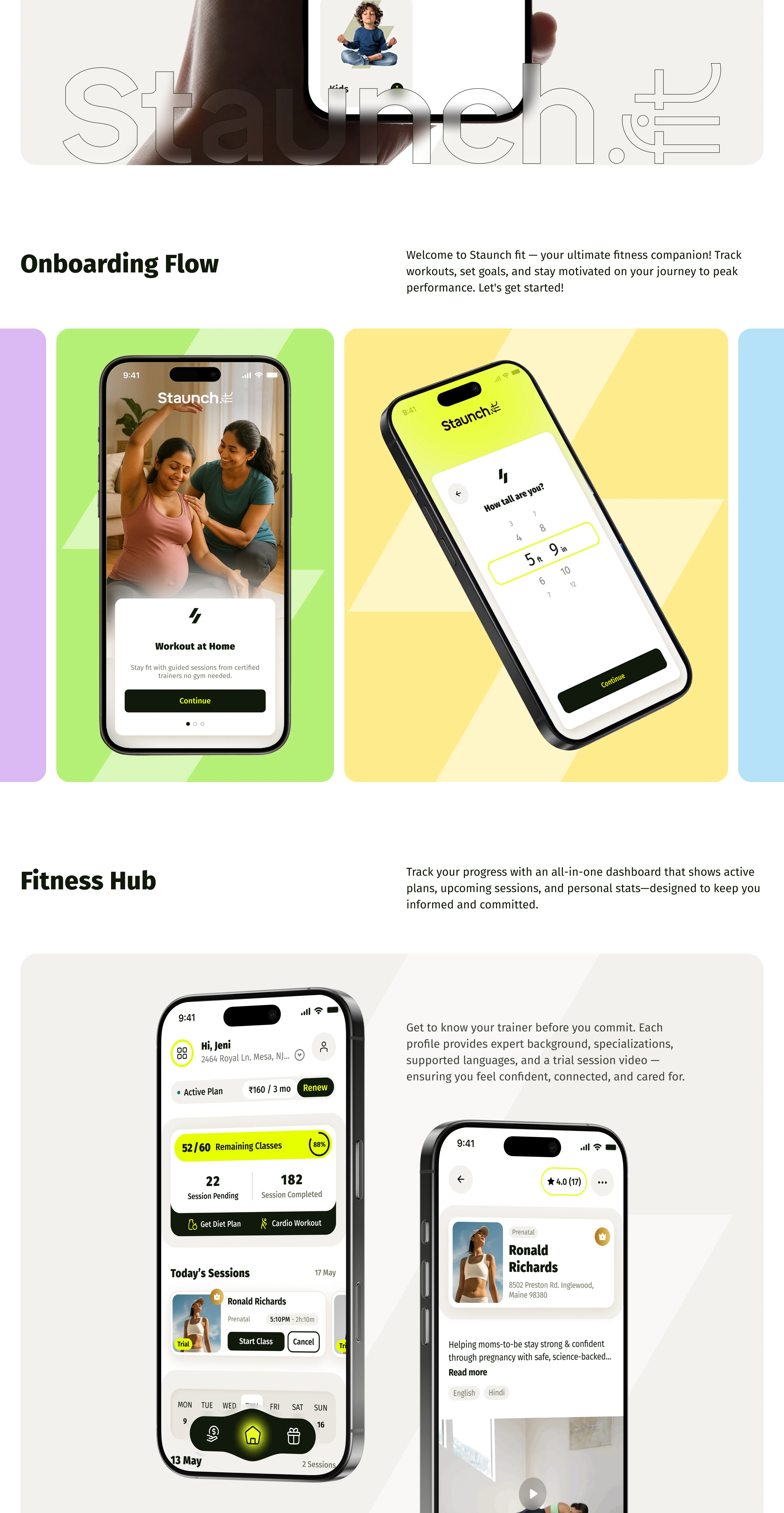 Staunch App -Fitness & Health