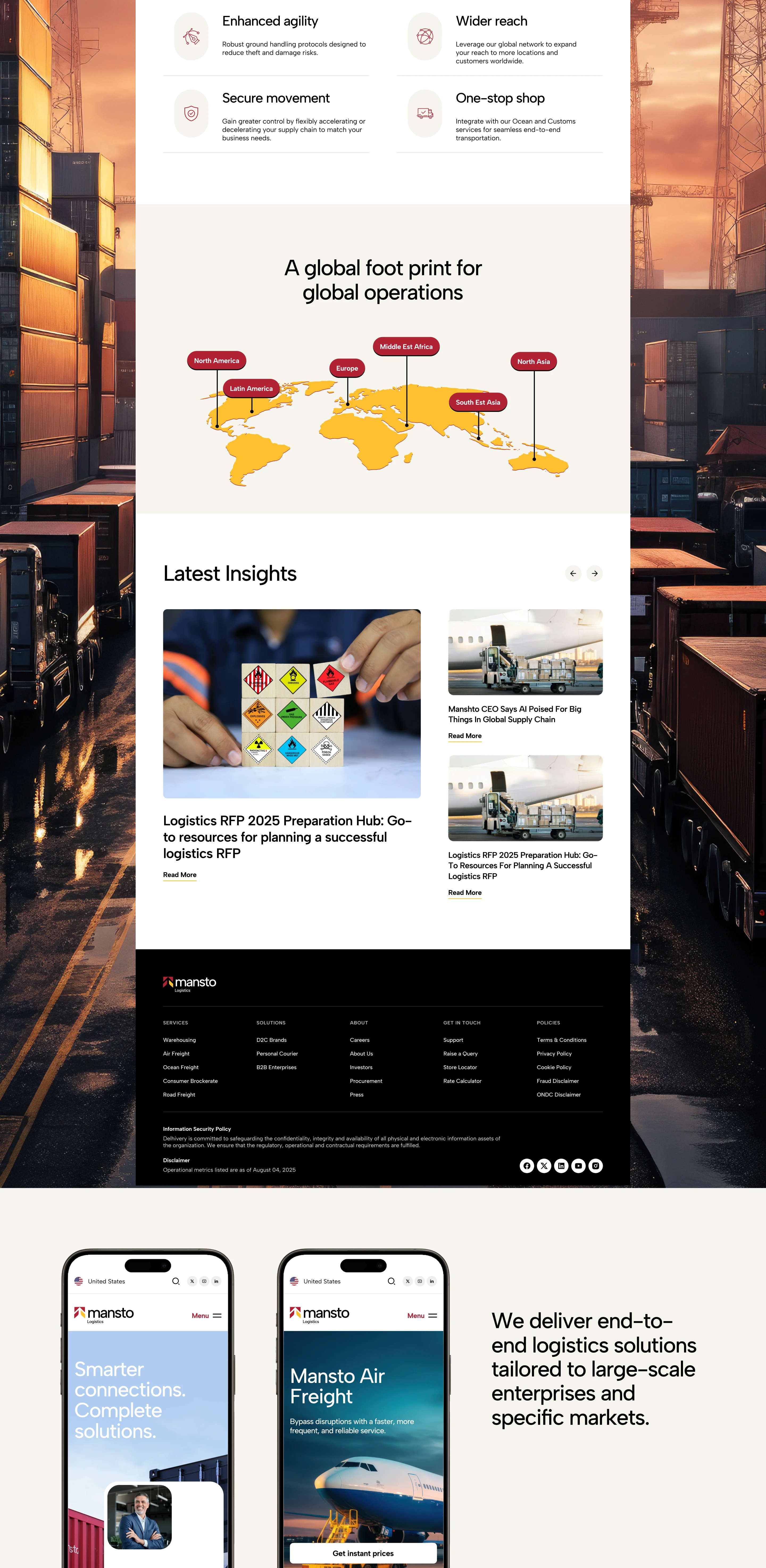 Mansto – Logistics