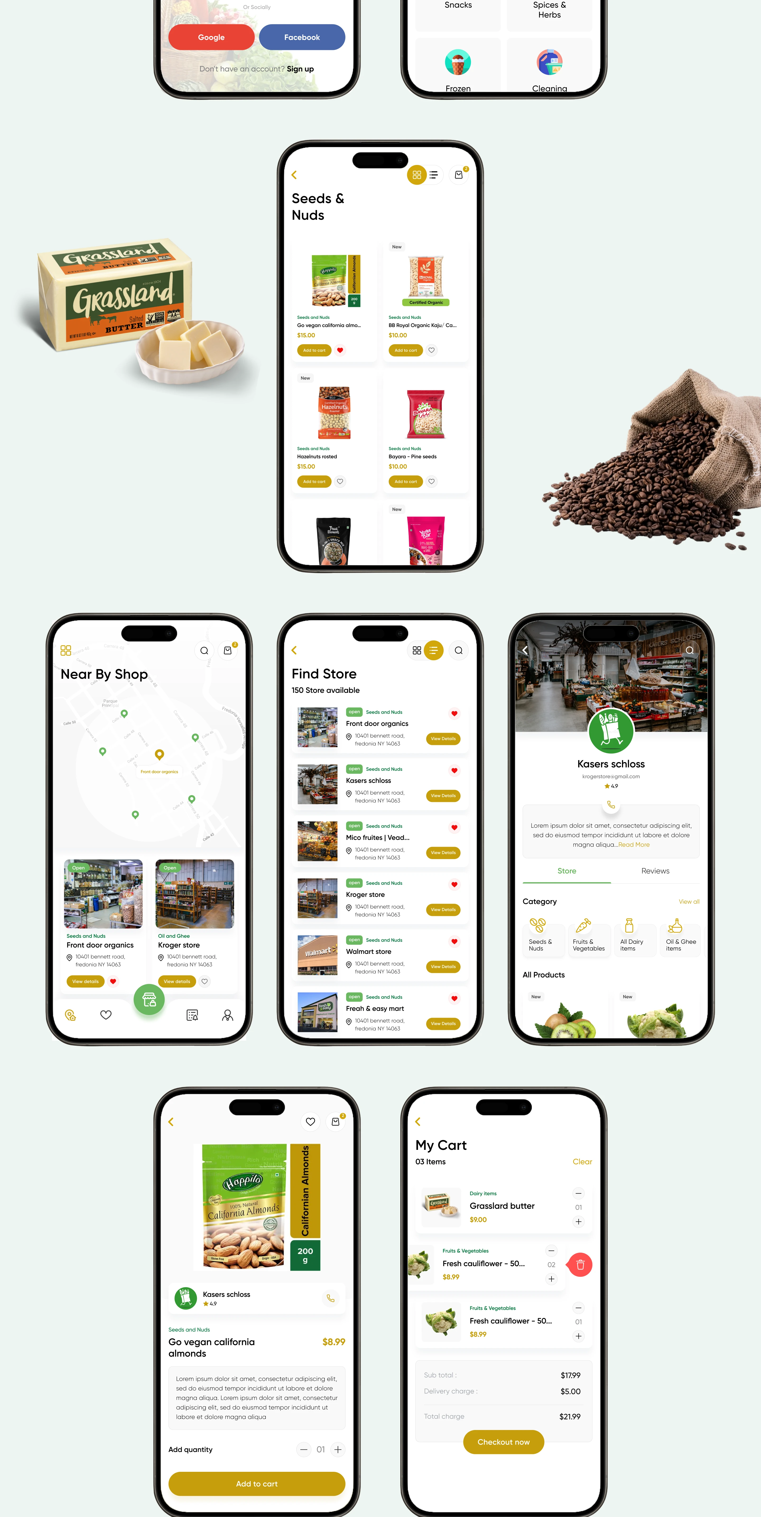 Foxtrot – Groceries Shop