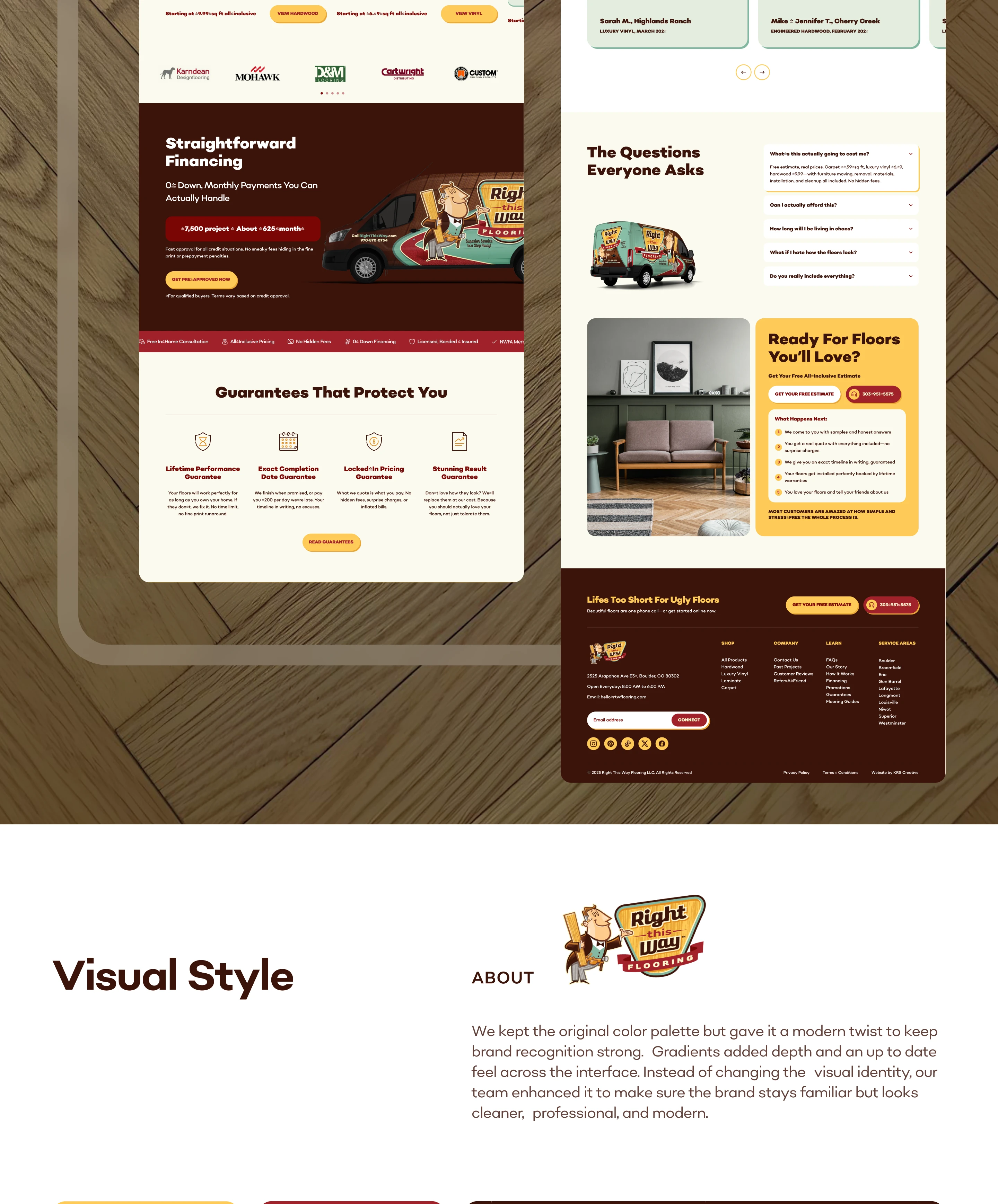 Right this Way – Flooring Service