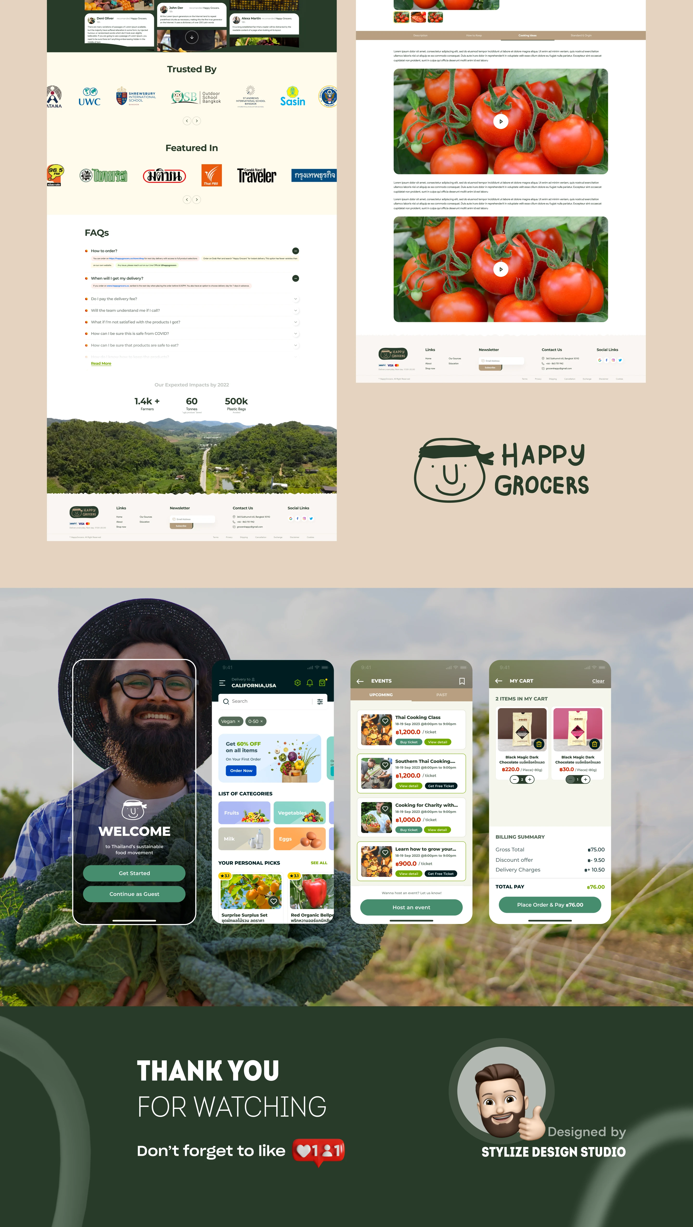 Happy Grocers – Ecommerce