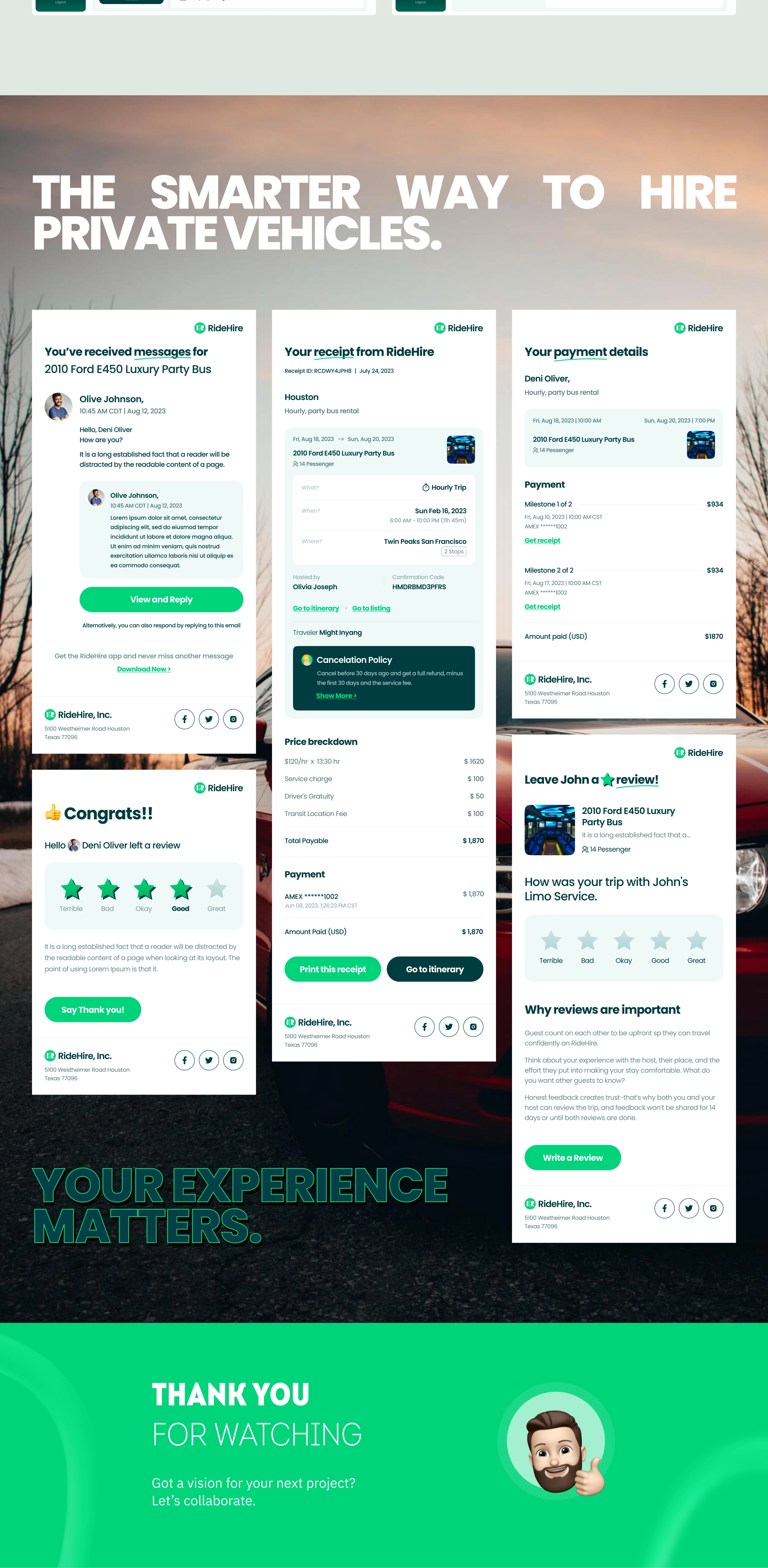 RideHire – Booking Platform