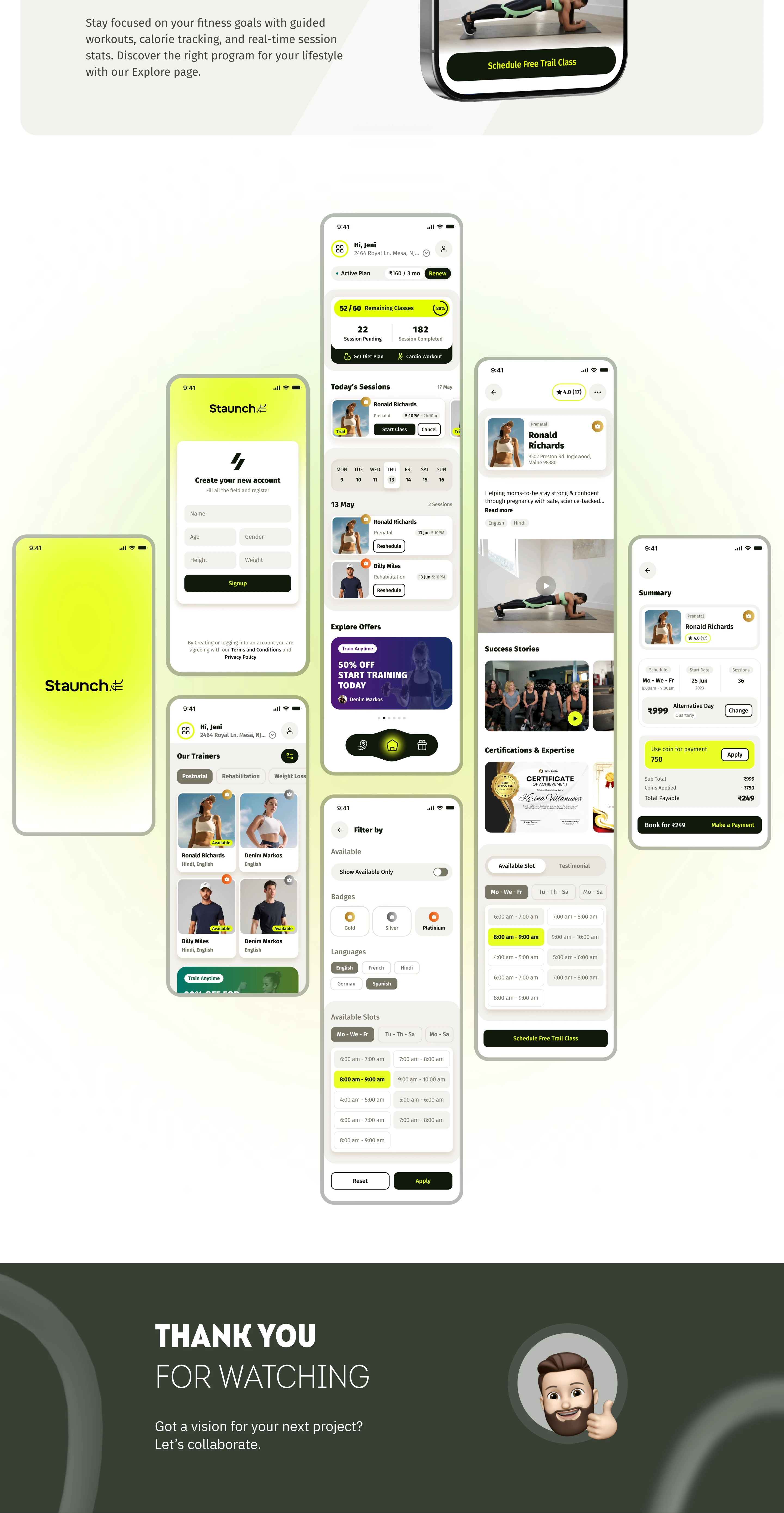 Staunch App -Fitness & Health