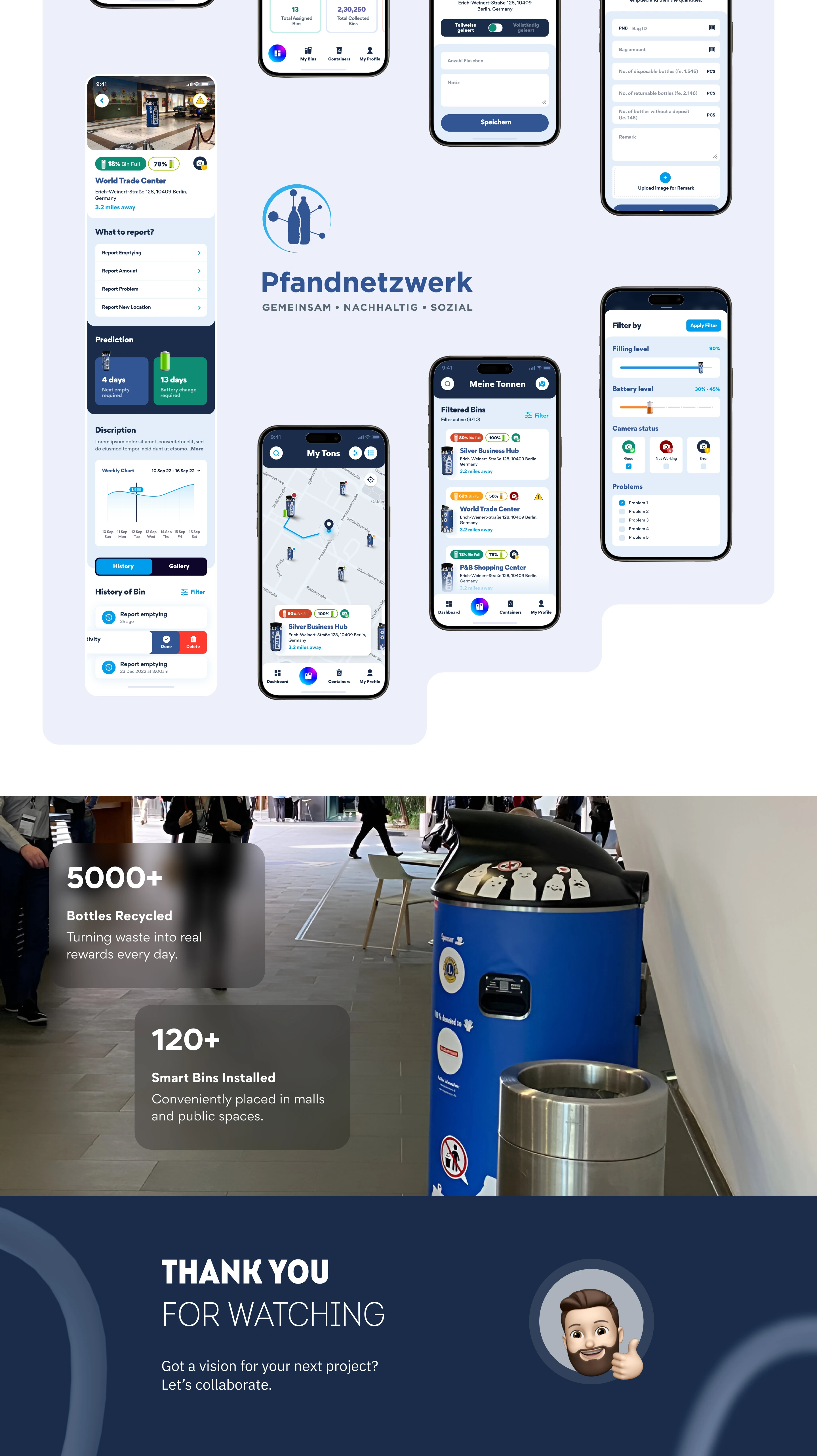 Bin – Recycling App
