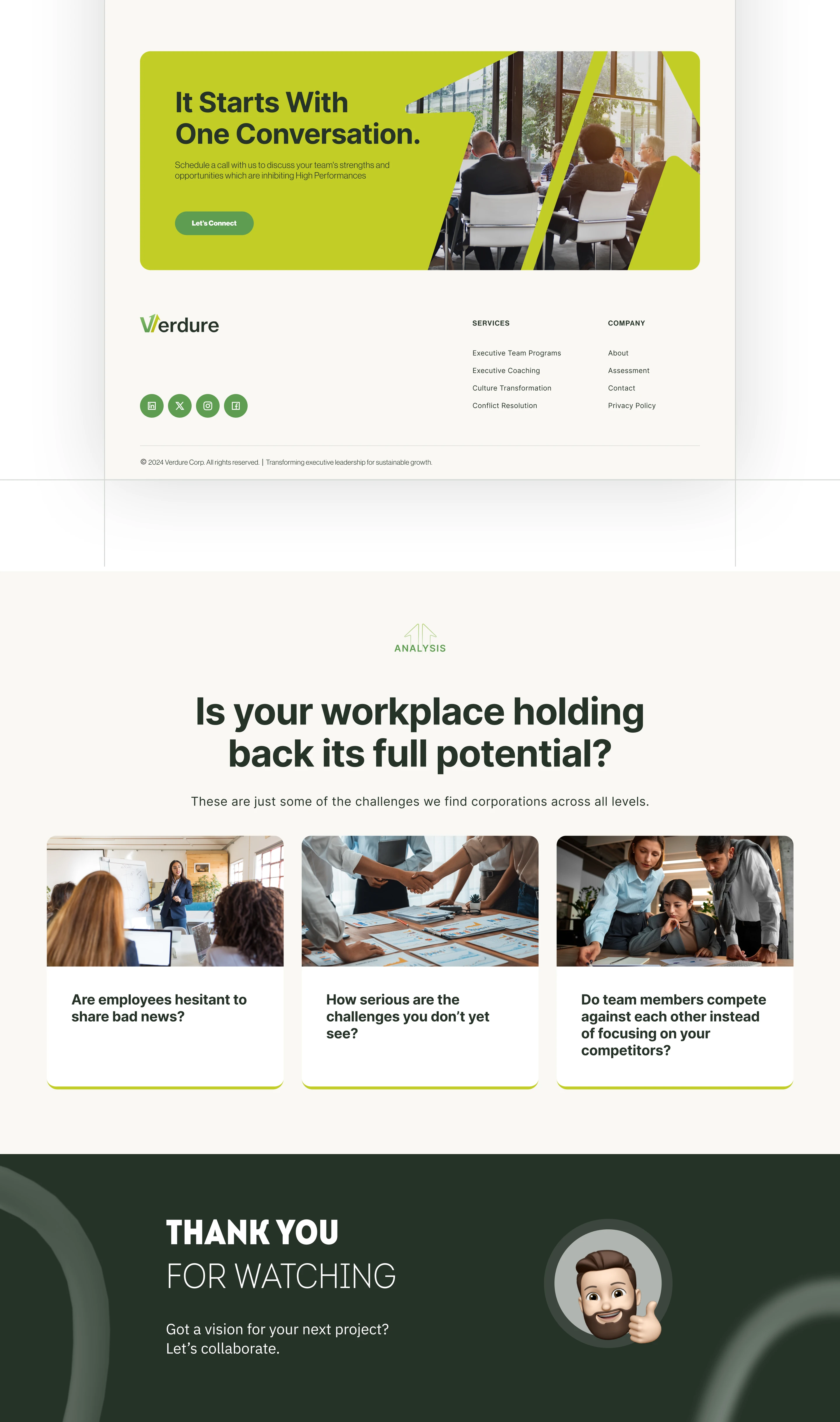 Verdure – Leadership Build Platform