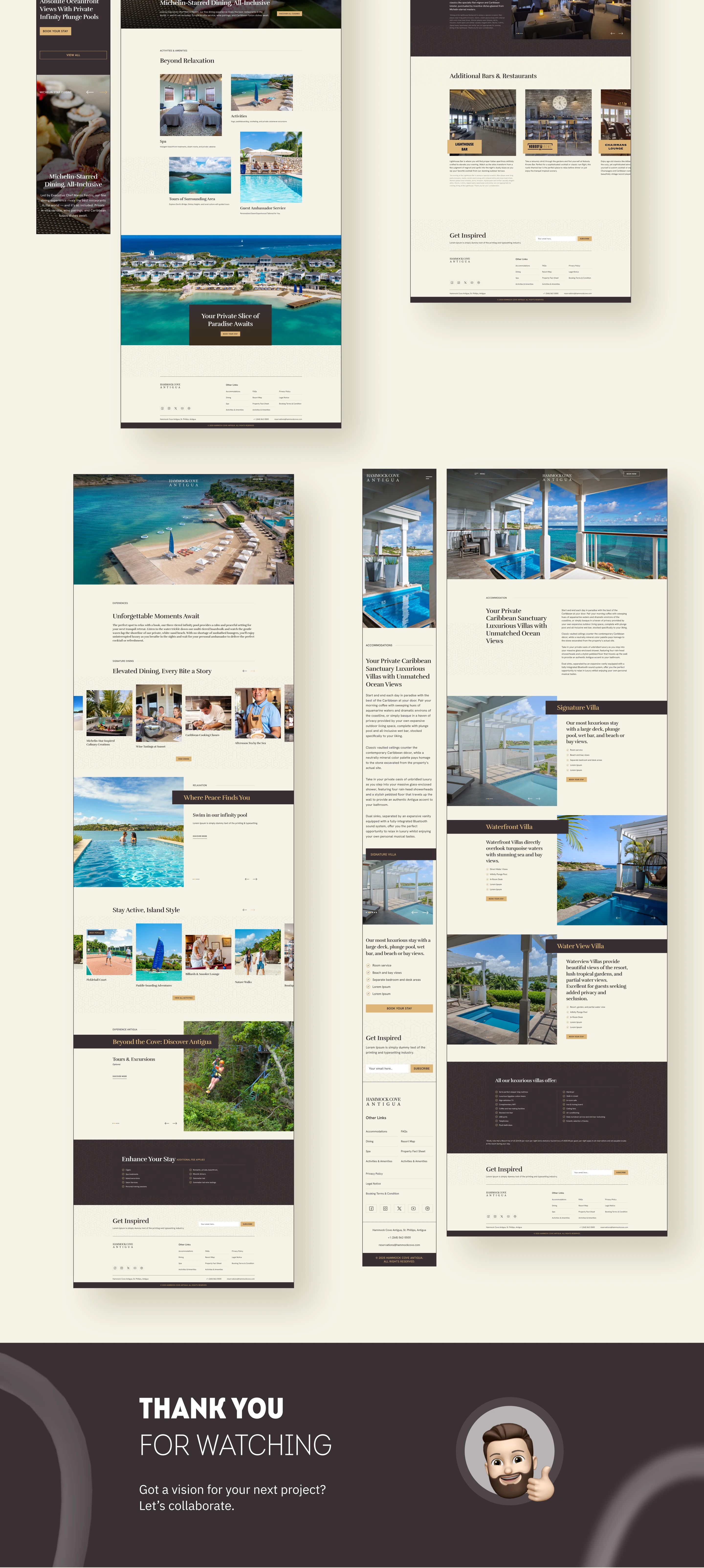 Hammock Cove – Booking Platform