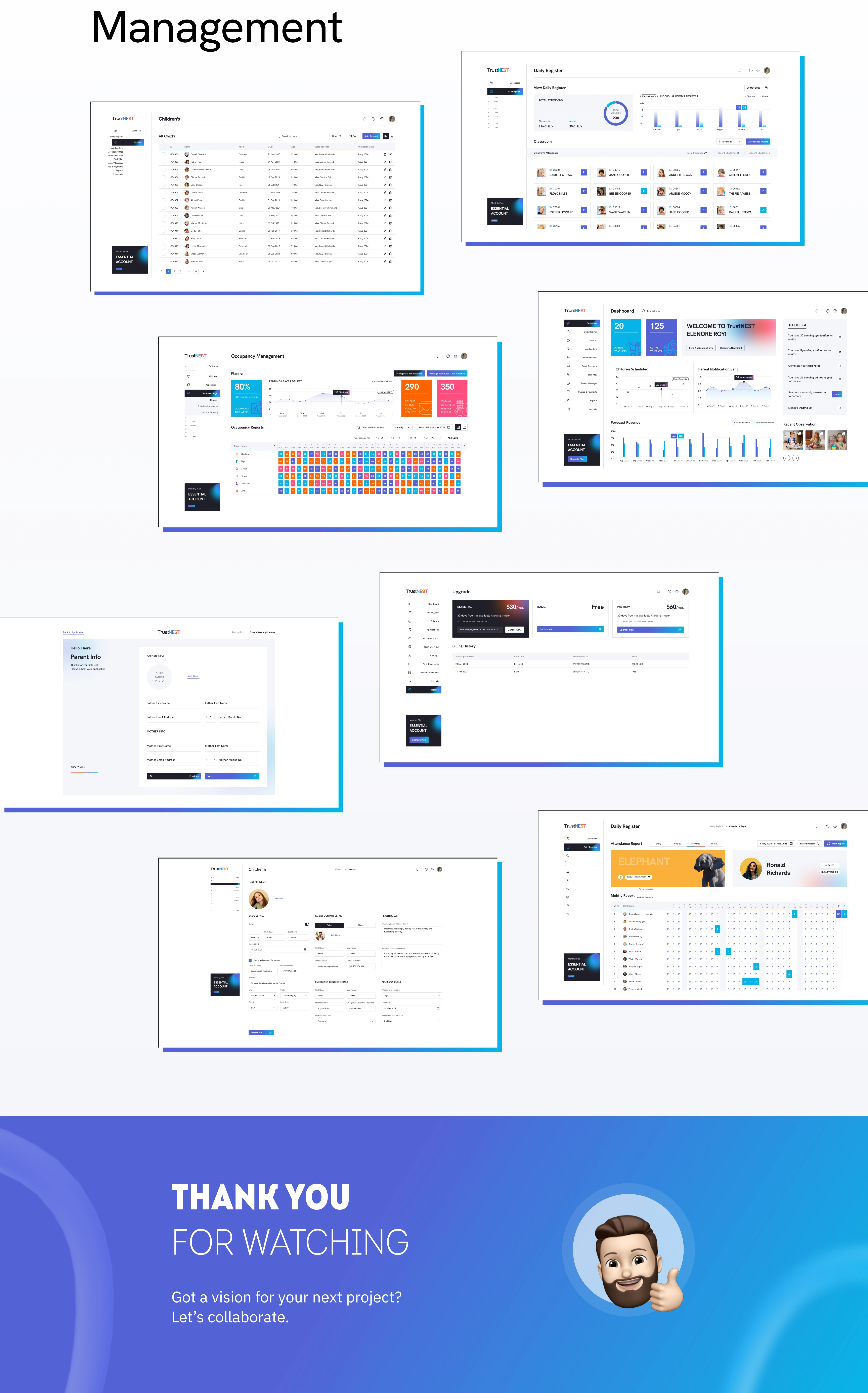 TrustNEST – Nursery Management