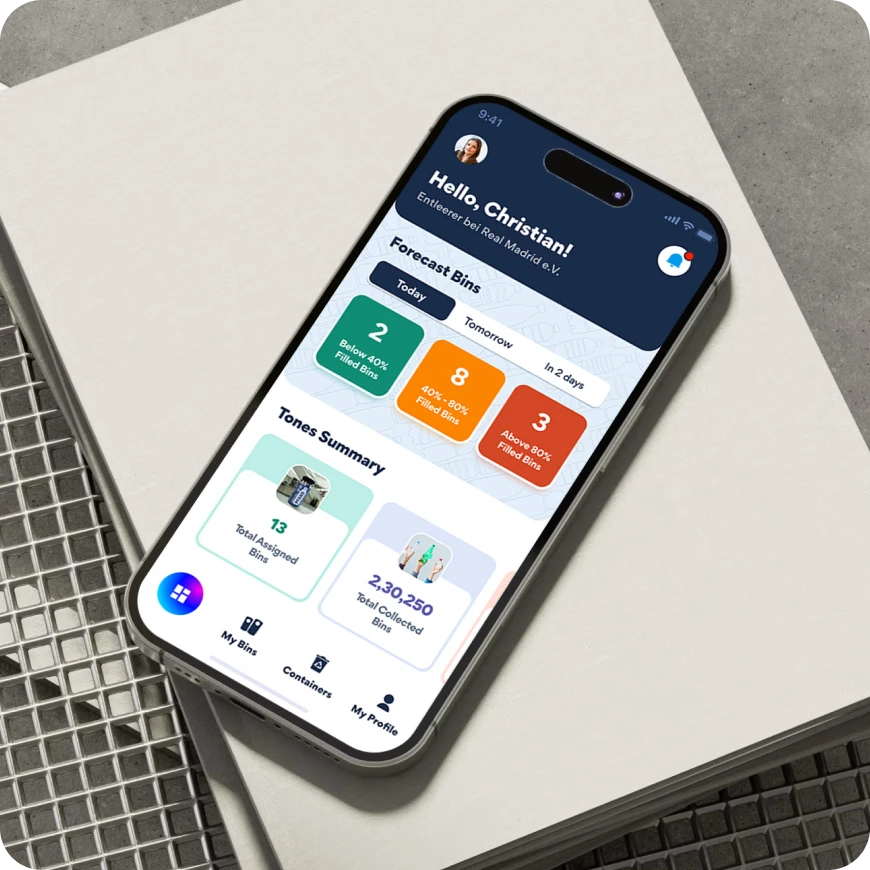 Bin – Recycling App