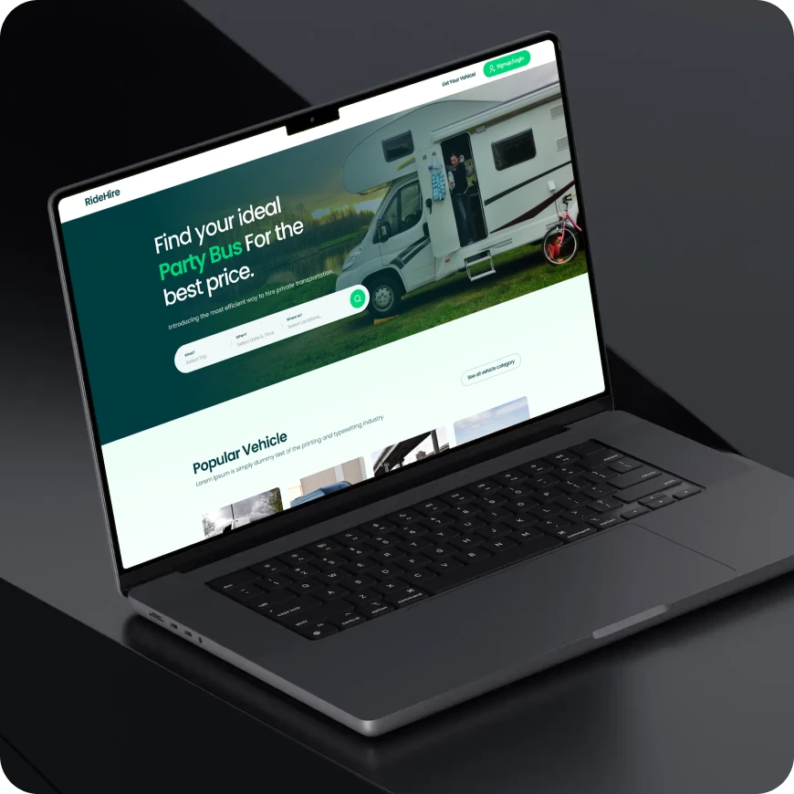 RideHire – Booking Platform