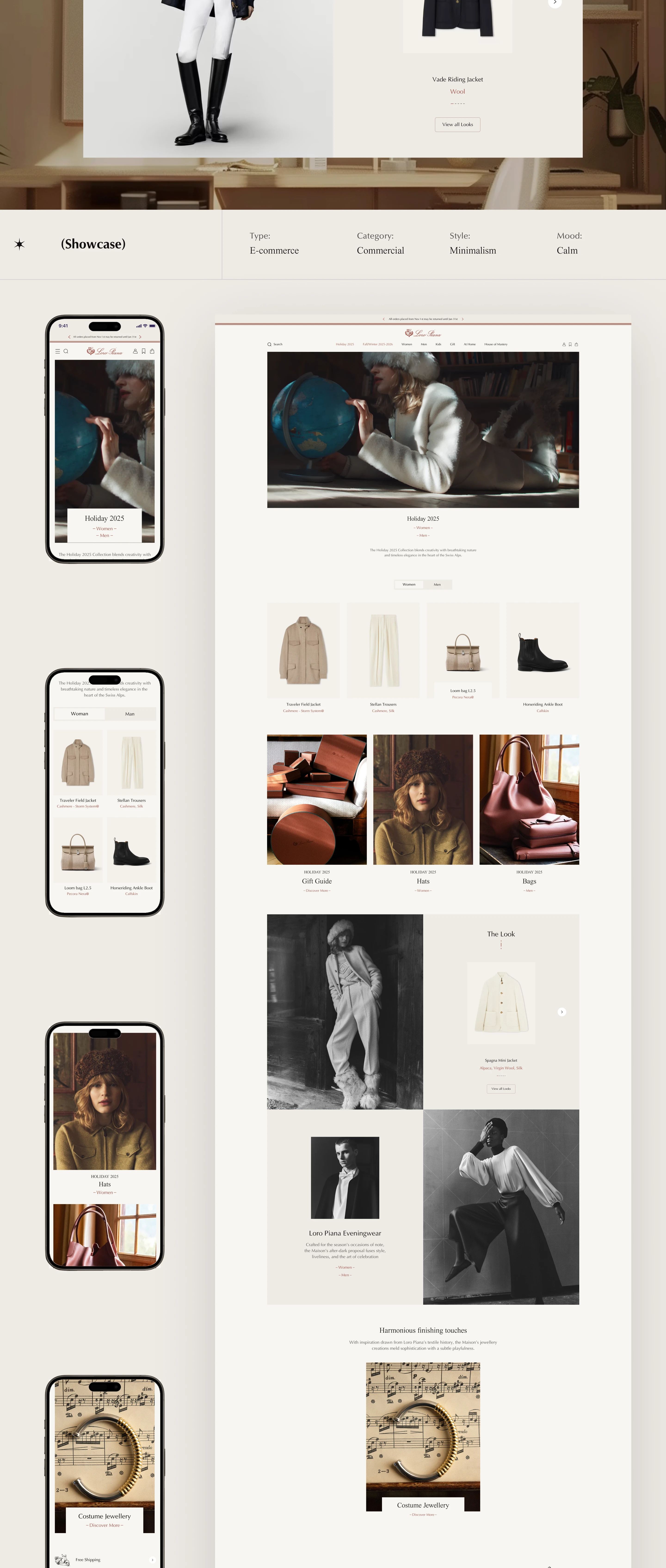 Loro Piana – Ecommerce