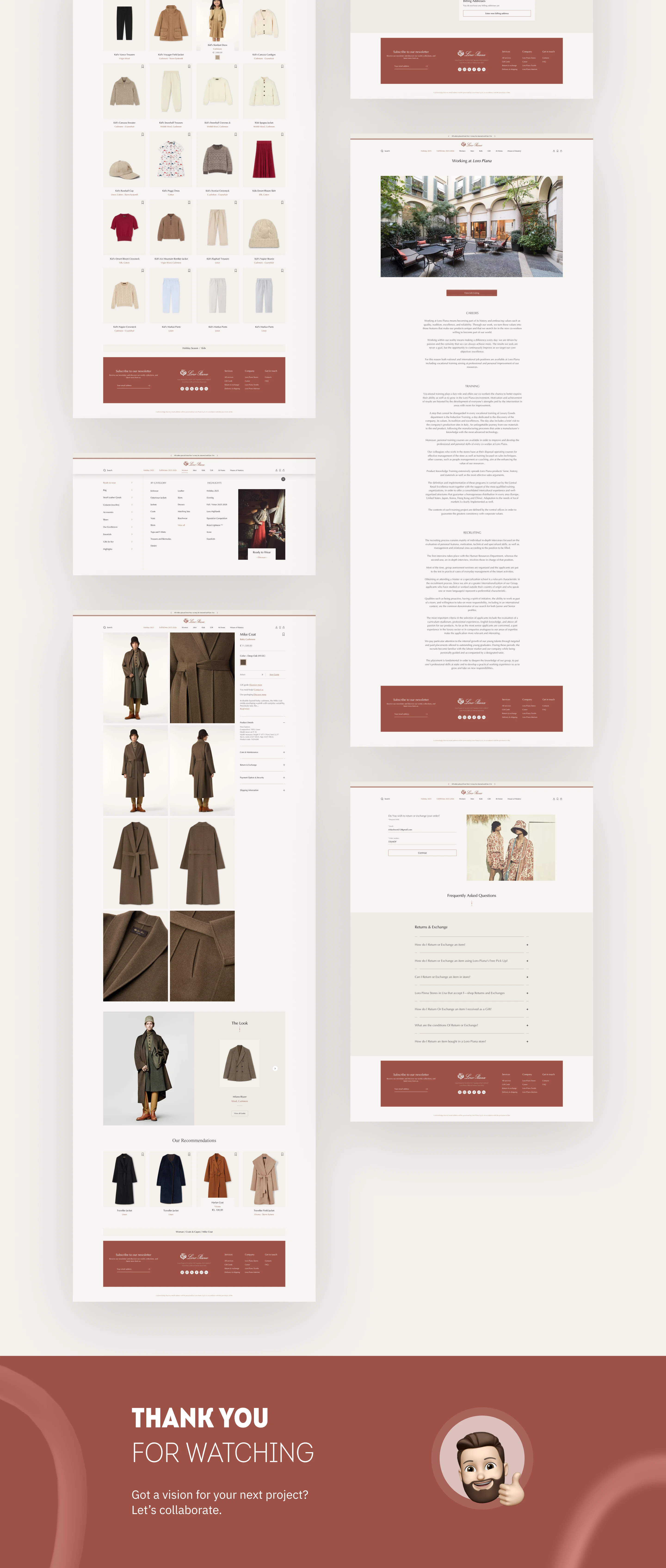 Loro Piana – Ecommerce