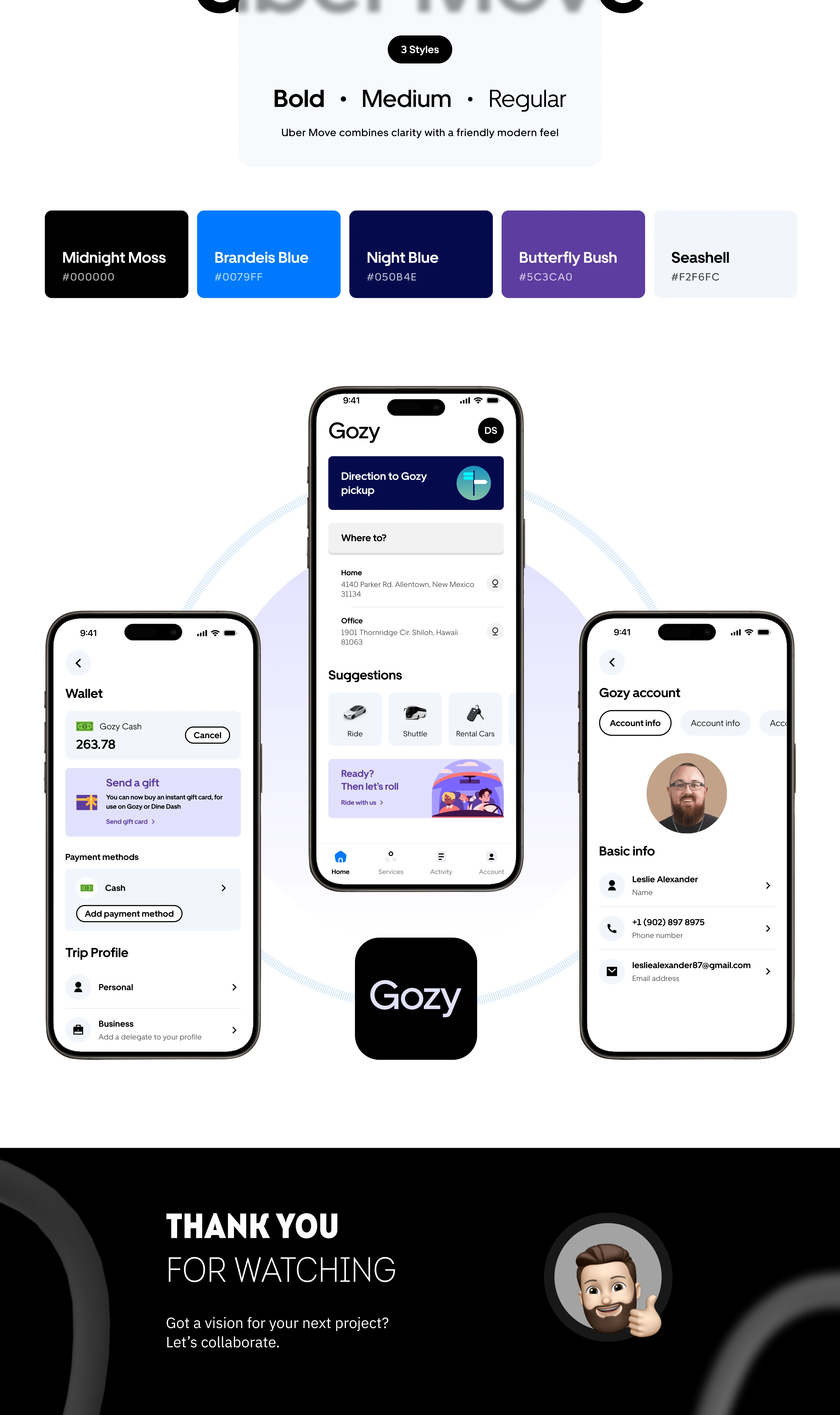 Gozy Uber ride – Ride Booking