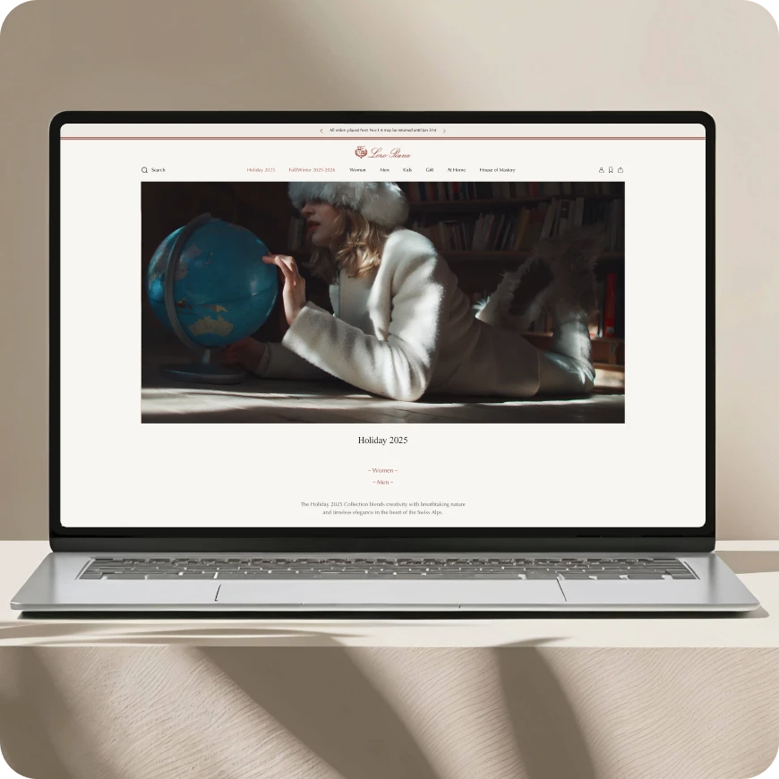 Loro Piana – Ecommerce