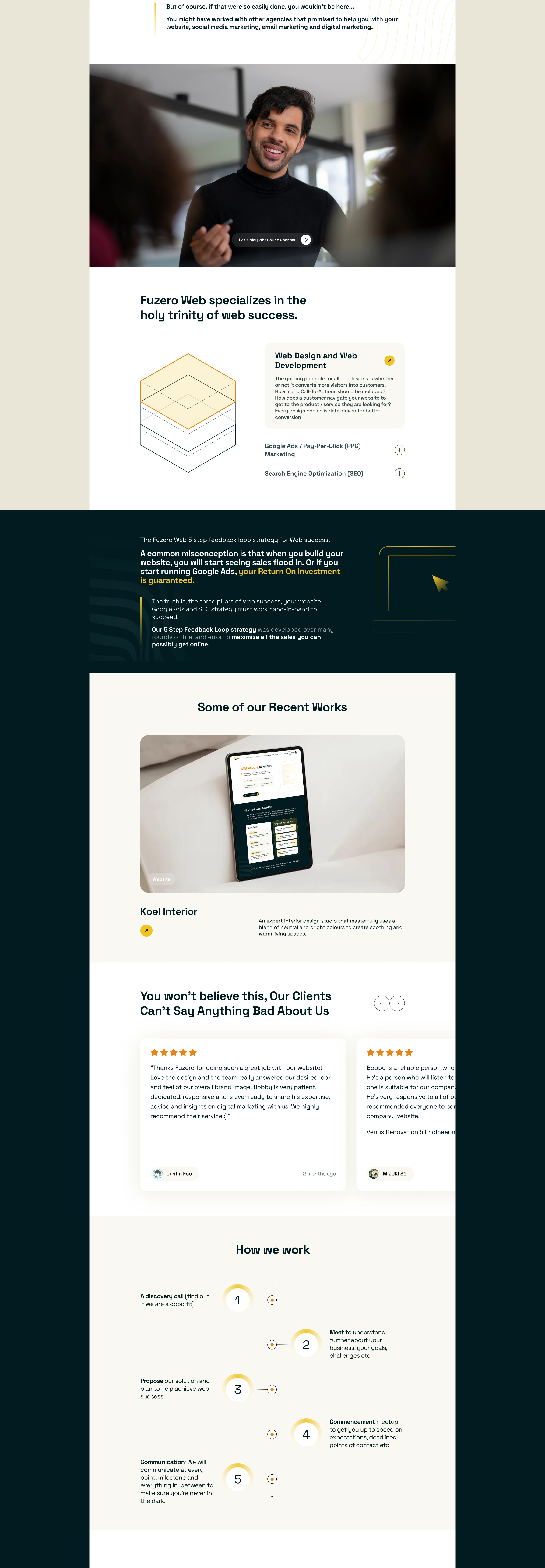 Fuzero – Marketing Agency