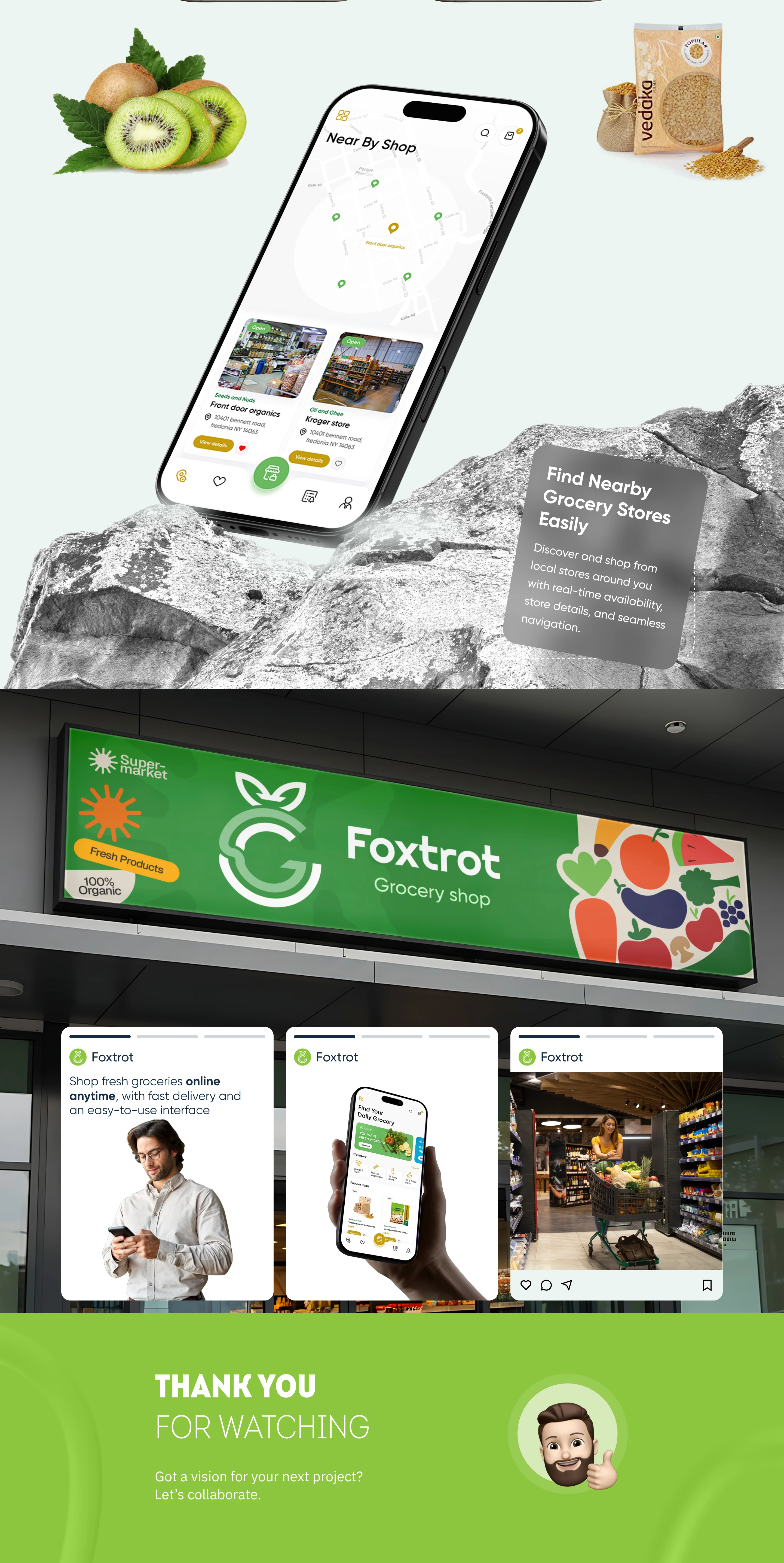 Foxtrot – Groceries Shop