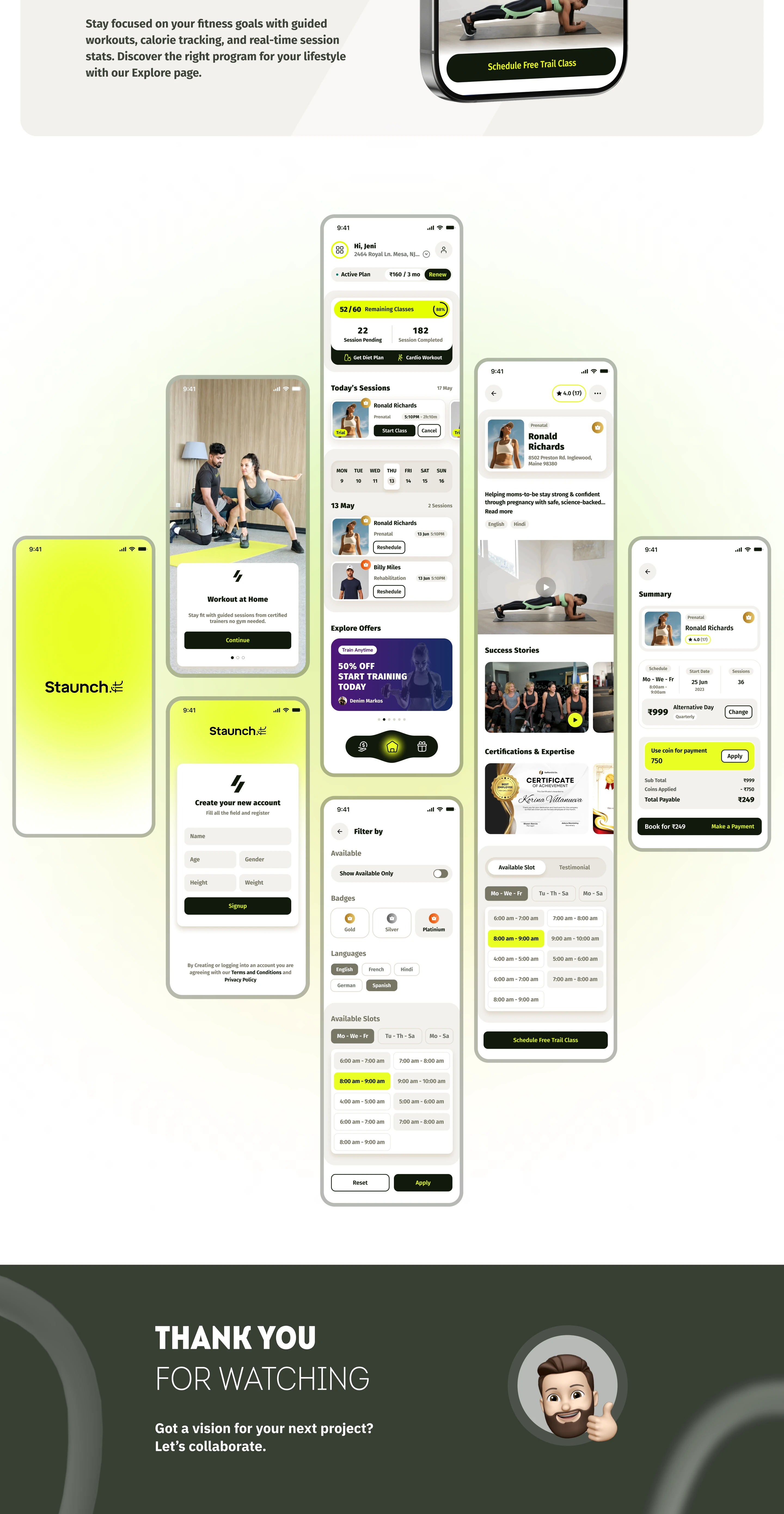 Staunch App -Fitness & Health